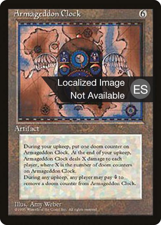 Armageddon Clock [Fourth Edition (Foreign Black Border)]