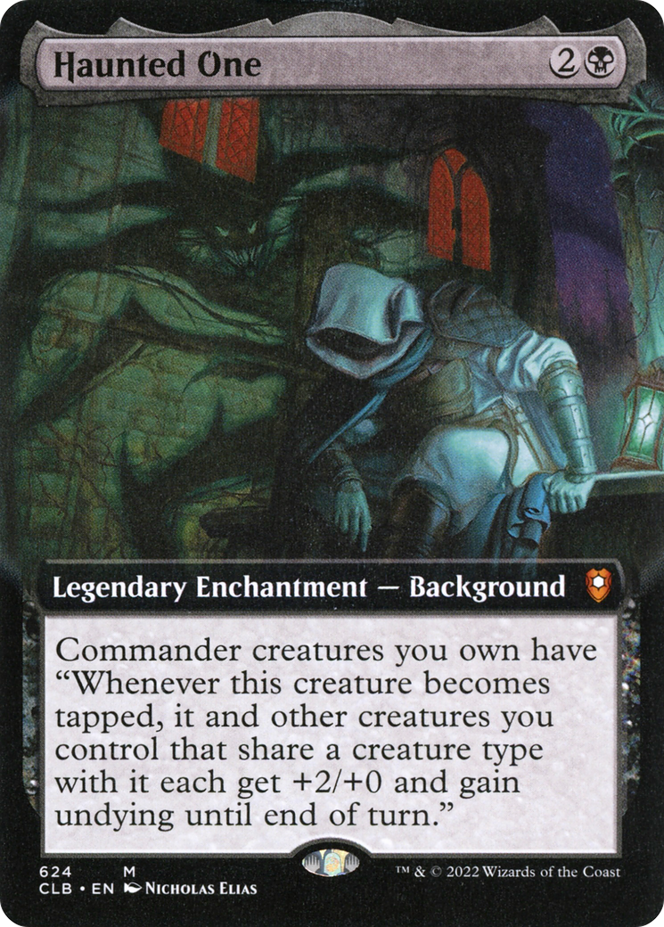 Haunted One (Extended Art) [Commander Legends: Battle for Baldur's Gate] | Silver Goblin