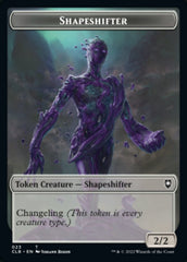 Kor Warrior // Shapeshifter (023) Double-Sided Token [Commander Legends: Battle for Baldur's Gate Tokens] | Silver Goblin