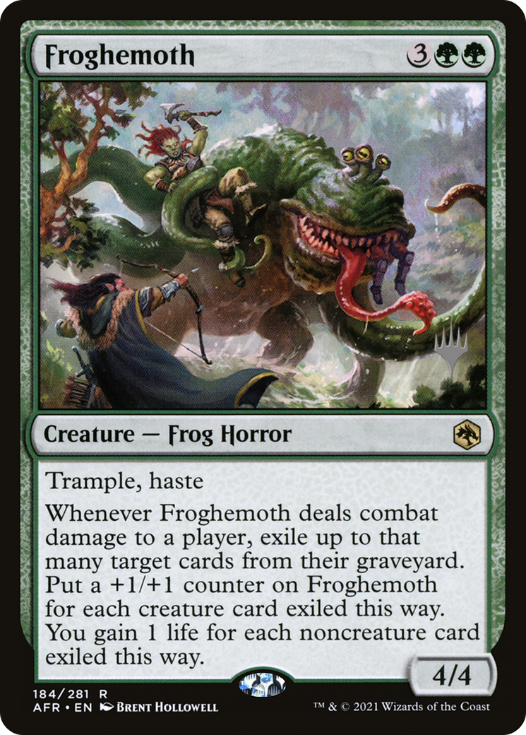 Froghemoth (Promo Pack) [Dungeons & Dragons: Adventures in the Forgotten Realms Promos] | Silver Goblin