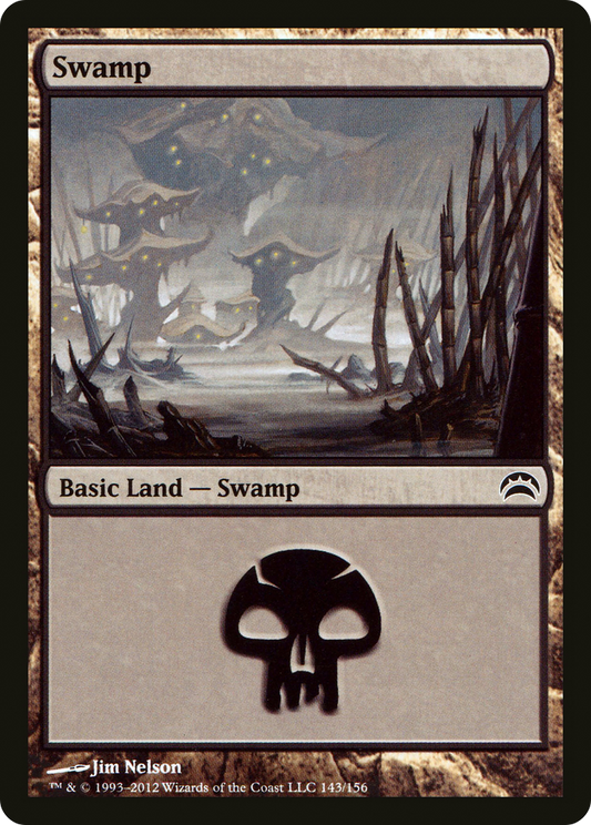 Swamp (143) [Planechase 2012] Foil