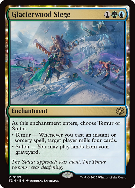 Glacierwood Siege (189) - Tarkir: Dragonstorm