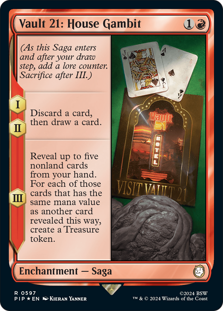Vault 21: House Gambit Foil (597)