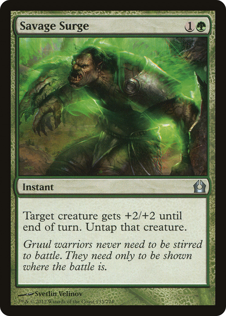 Savage Surge [Return to Ravnica] | Silver Goblin