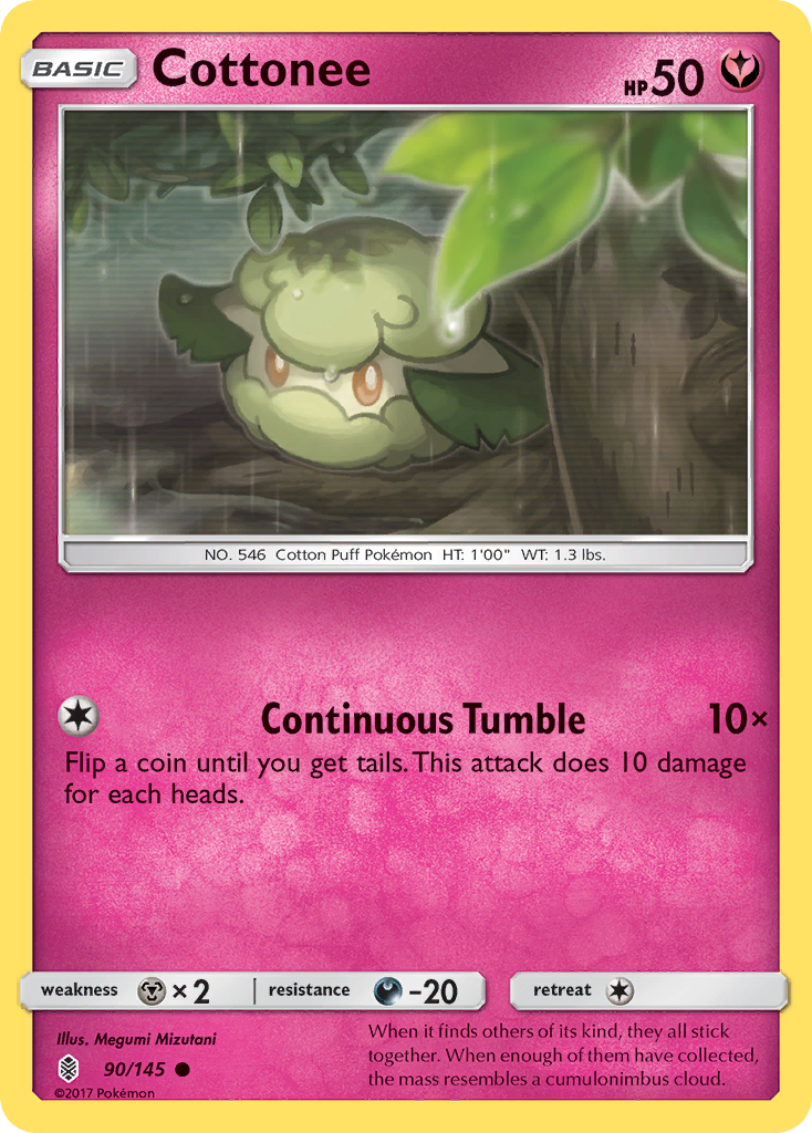 Cottonee (90/145) [Sun & Moon: Guardians Rising] | Silver Goblin