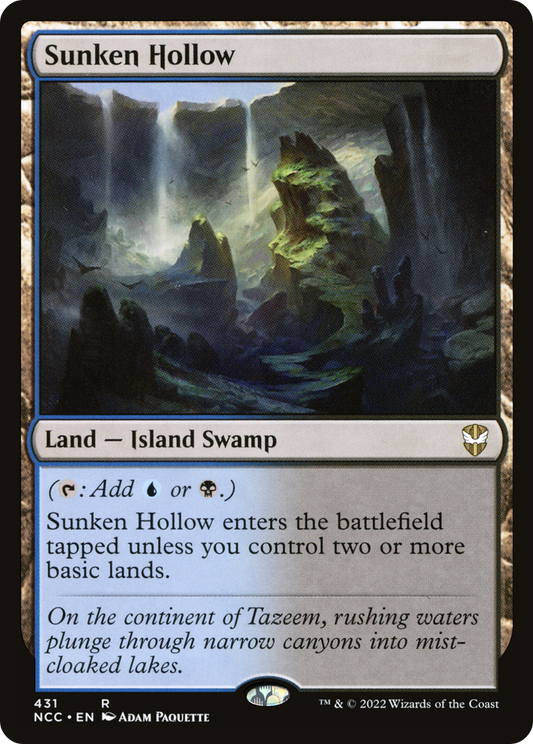 Sunken Hollow [Streets of New Capenna Commander]