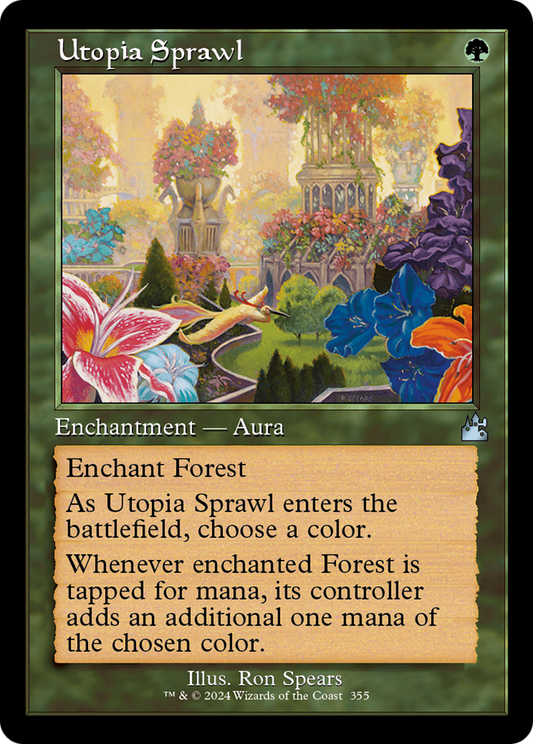 Utopia Sprawl (Retro Frame) [Ravnica Remastered] Foil