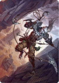 Akiri, Fearless Voyager Art Card [Zendikar Rising Art Series] | Silver Goblin