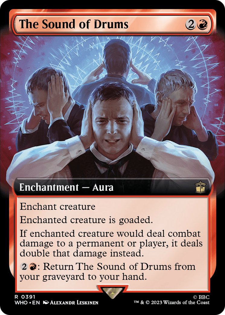 The Sound of Drums (Extended Art) [Doctor Who] Foil