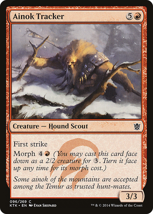 Ainok Tracker [Khans of Tarkir] Foil
