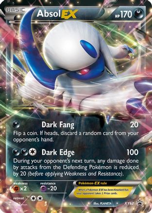 Absol EX (XY62) [XY: Black Star Promos] | Silver Goblin