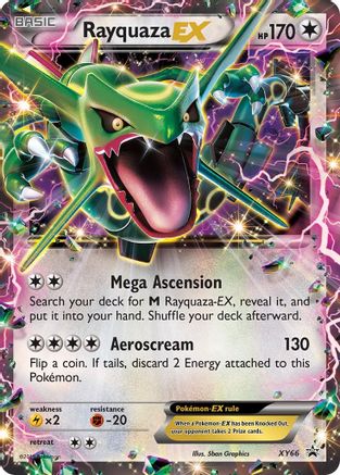 Rayquaza EX (XY66) [XY: Black Star Promos] | Silver Goblin