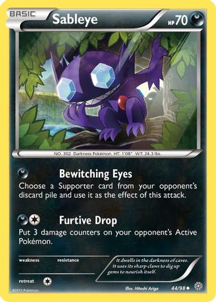 Sableye (44/98) [XY: Ancient Origins] | Silver Goblin