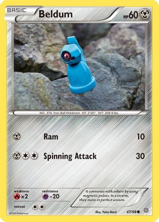 Beldum (47/98) [XY: Ancient Origins] | Silver Goblin