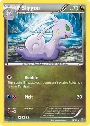 Sliggoo (59/98) [XY: Ancient Origins] | Silver Goblin