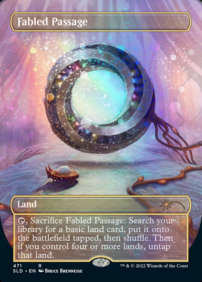Fabled Passage (Galaxy Foil) [Secret Lair Drop Series] | Silver Goblin