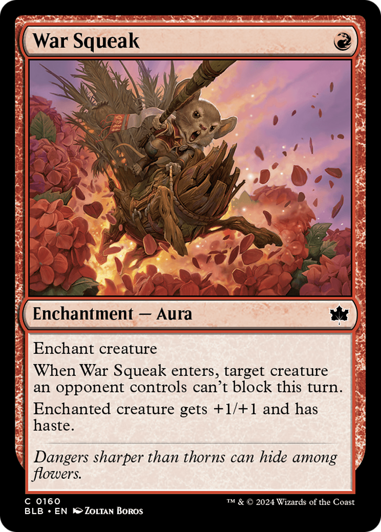 War Squeak [Bloomburrow] Foil