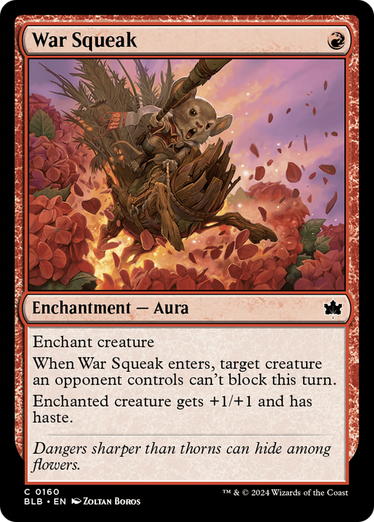 War Squeak [Bloomburrow] Foil