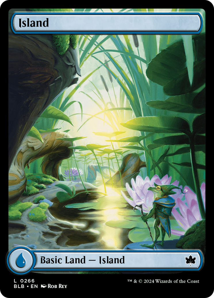 Island (0266) [Bloomburrow] Foil