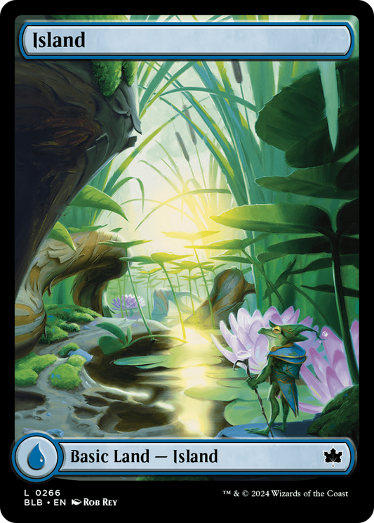 Island (0266) [Bloomburrow] Foil