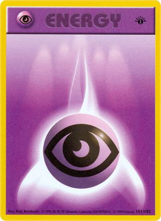 Psychic Energy (101) (1st Edition) - Base Set (Shadowless)