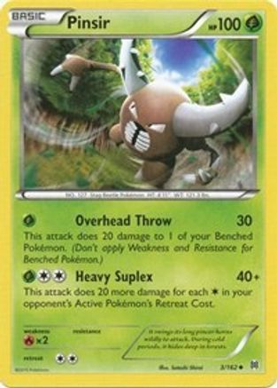 Pinsir (3/162) [XY: BREAKthrough] | Silver Goblin