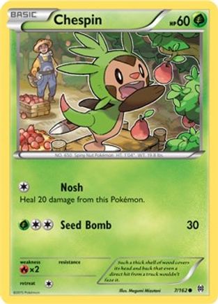 Chespin (7/162) [XY: BREAKthrough] | Silver Goblin