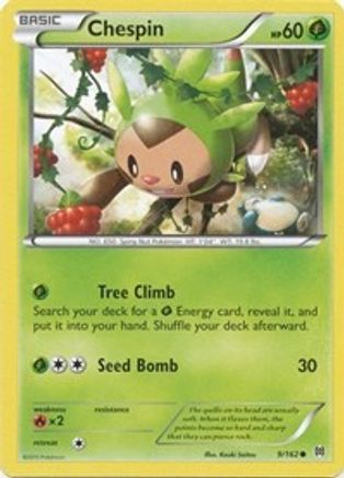 Chespin (9/162) [XY: BREAKthrough] | Silver Goblin