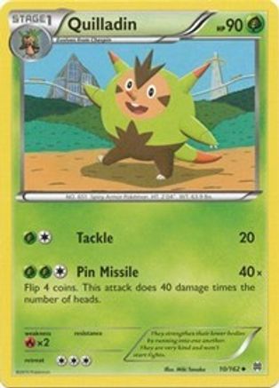 Quilladin (10/162) [XY: BREAKthrough] | Silver Goblin