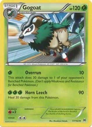 Gogoat (17/162) [XY: BREAKthrough]