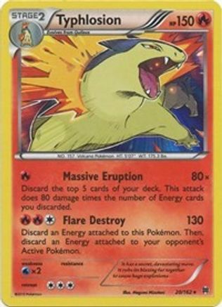 Typhlosion (20/162) [XY: BREAKthrough] | Silver Goblin