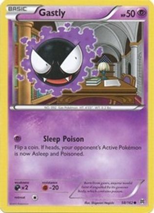 Gastly (58/162) [XY: BREAKthrough] | Silver Goblin