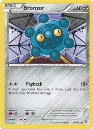 Bronzor (95/162) [XY: BREAKthrough] | Silver Goblin