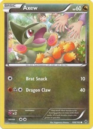 Axew (108) (108) - XY  BREAKthrough
