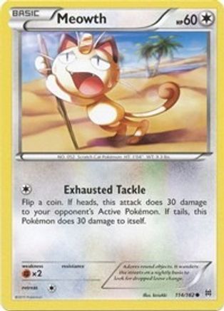 Meowth (114/162) [XY: BREAKthrough] | Silver Goblin