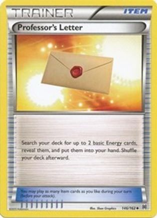 Professor's Letter (146) - XY  BREAKthrough