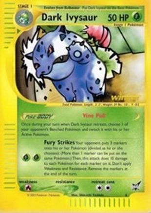 Dark Ivysaur (6) (Winner) [Best of Promos] | Silver Goblin