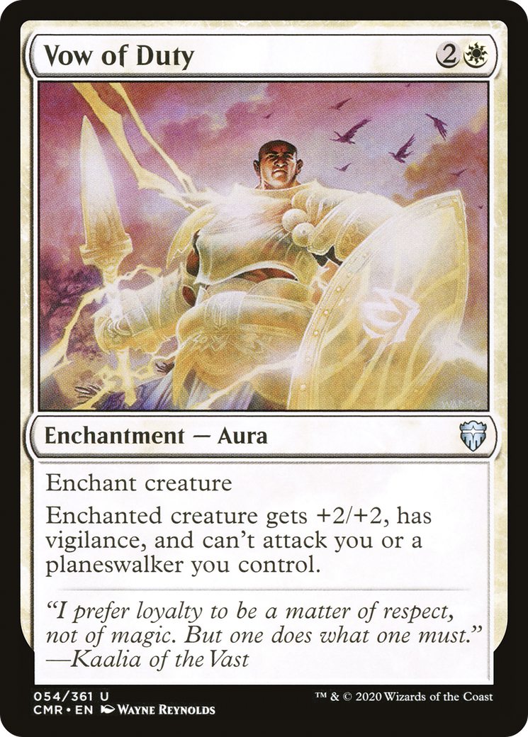 Vow of Duty [Commander Legends] Foil