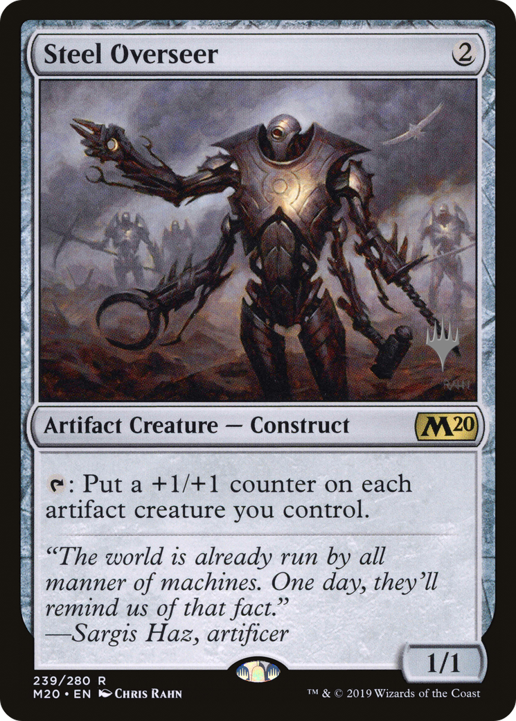 Steel Overseer (Promo Pack) [Core Set 2020 Promos] | Silver Goblin