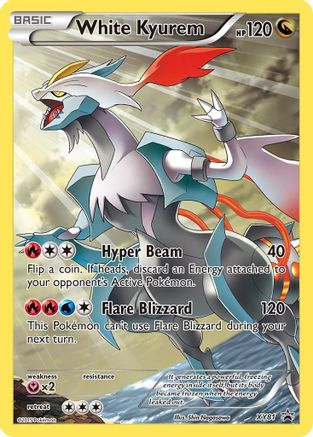 White Kyurem (XY81) (Full Art Promo) [XY: Black Star Promos] | Silver Goblin