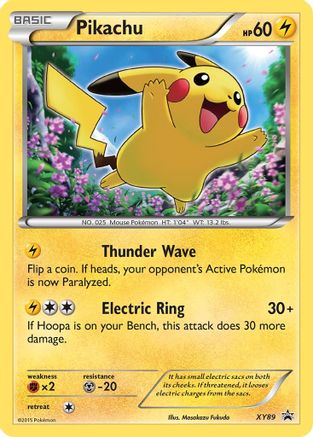 Pikachu (Collector Chest) (XY89) Holofoil - XY Promos