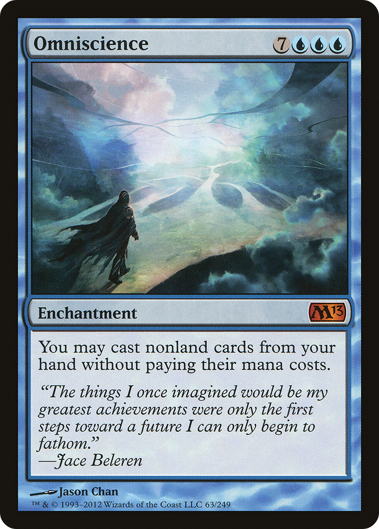 Omniscience [Magic 2013] | Silver Goblin