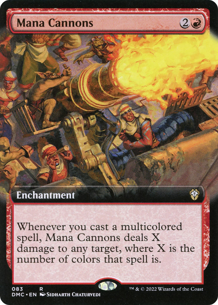 Mana Cannons (Extended Art) [Dominaria United Commander] | Silver Goblin