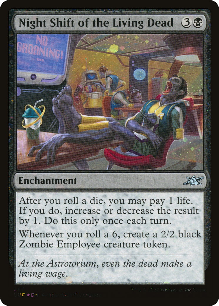 Night Shift of the Living Dead (Galaxy Foil) [Unfinity]