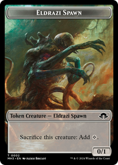 Eldrazi Spawn // Moonfolk Double-Sided Token [Modern Horizons 3 Tokens] | Silver Goblin