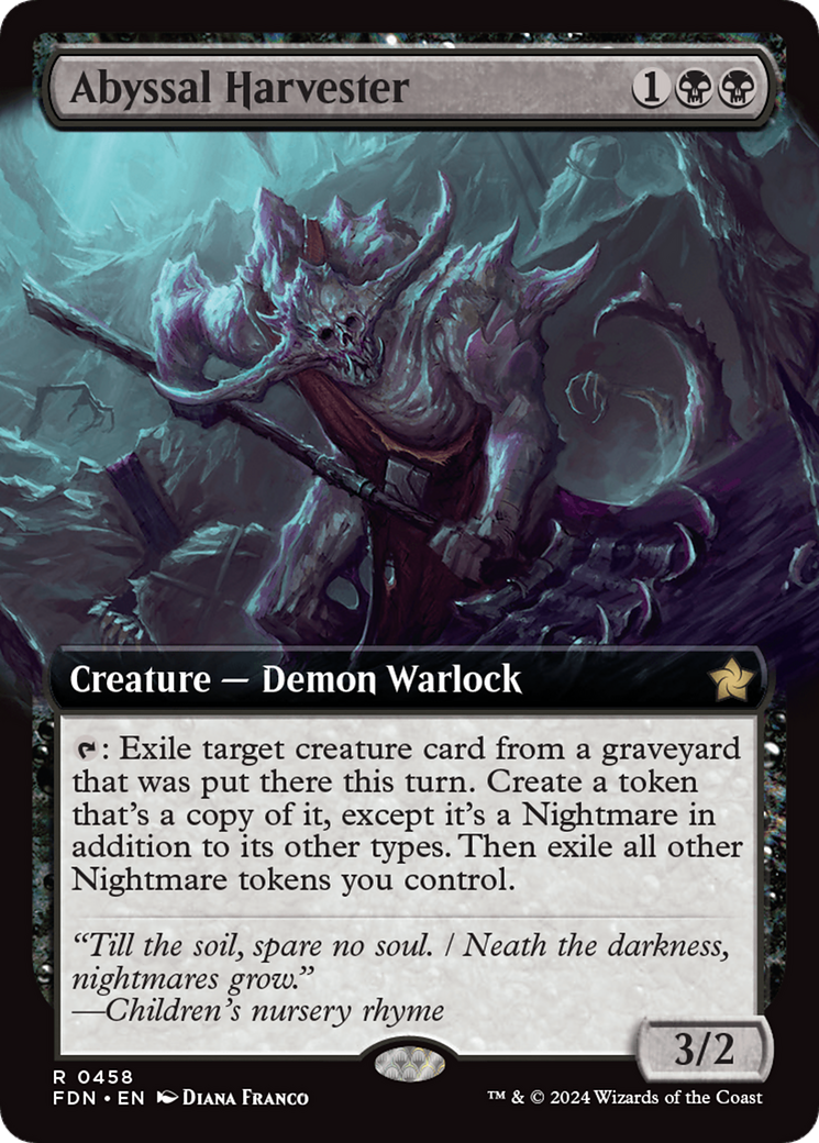 Abyssal Harvester: (Extended Art) (458)