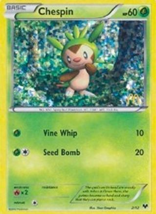 Chespin (2/12) [McDonald's Promos: 2014 Collection] | Silver Goblin