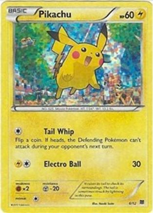 Pikachu (6/12) [McDonald's Promos: 2015 Collection] | Silver Goblin