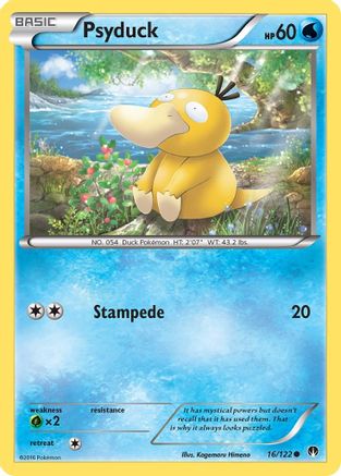 Psyduck (16/122) [XY: BREAKpoint] | Silver Goblin