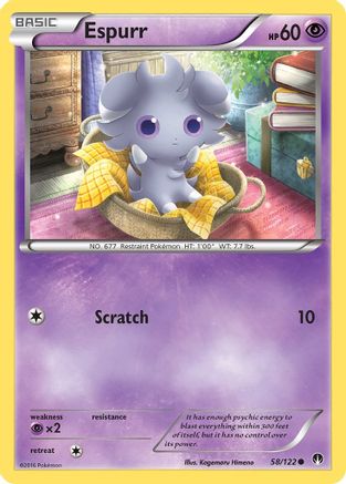 Espurr (58) - XY  BREAKpoint